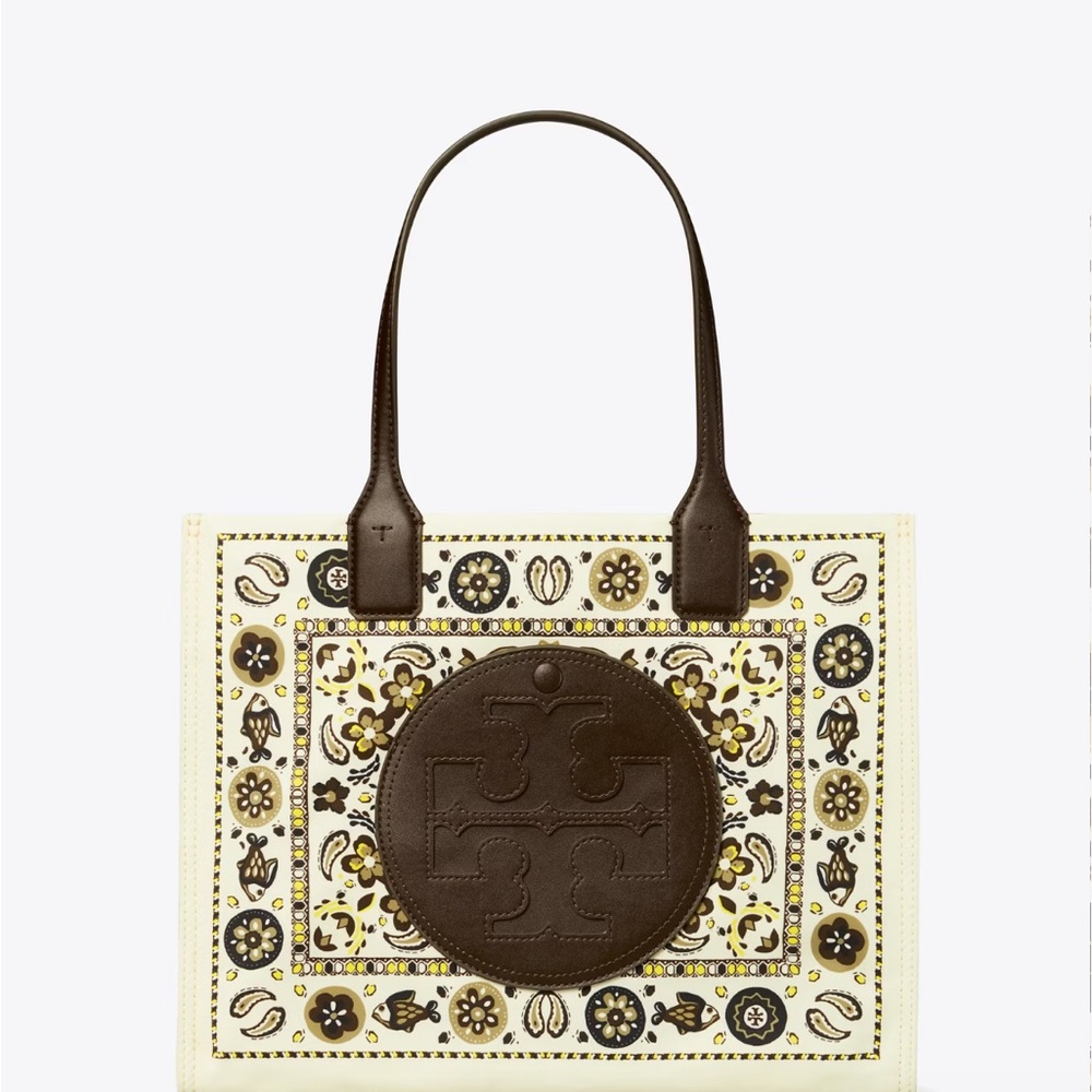 Authentic Tory Burch Small Ella Printed Tote - brand new
